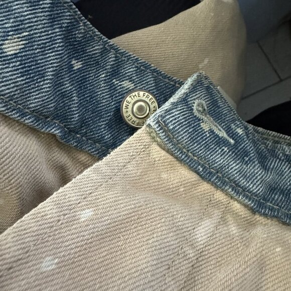 Free People We the Free falling love wide-leg jeans Size 25 New with tags - Picture 5 of 13